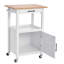 Table de rangement pour chariot avec îlot de cuisine 18X23in
