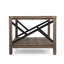 Table basse à 4 pieds avec rangement