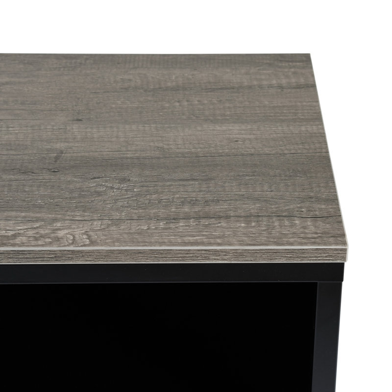 Sabine 1 -Door 2 -Shelf, Black