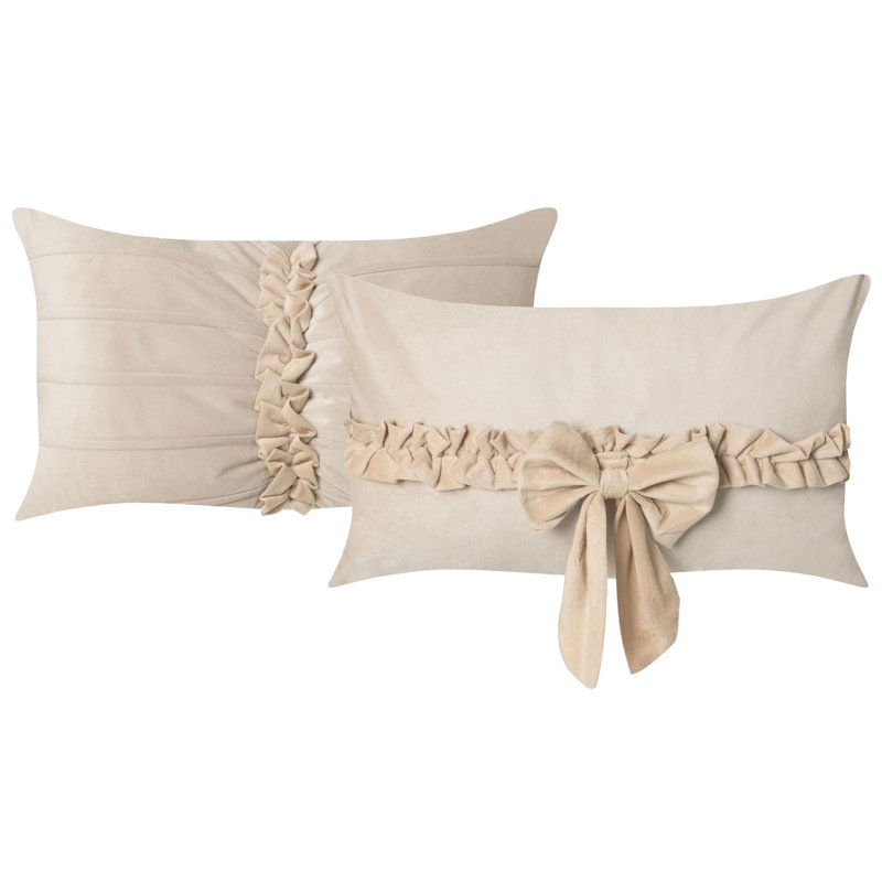 Beige Rectangular Cushion, Light Beige