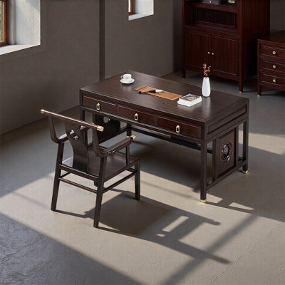 Chinese style modern minimalist desk