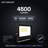 LED Flood Light - 4358 Lumen - 5000K - Bronze