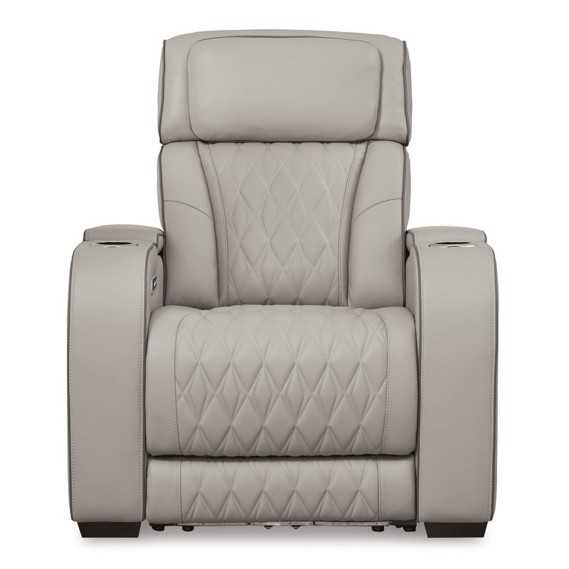 Fauteuil inclinable électrique Boyington, Gris