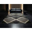 Tapis moelleux moelleux à motif art déco brun et gris Ealey-508363208