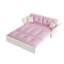 Versatile Velvet Loveseat With Pull-out Queen Sleeper | Modern Comfort For Any Space