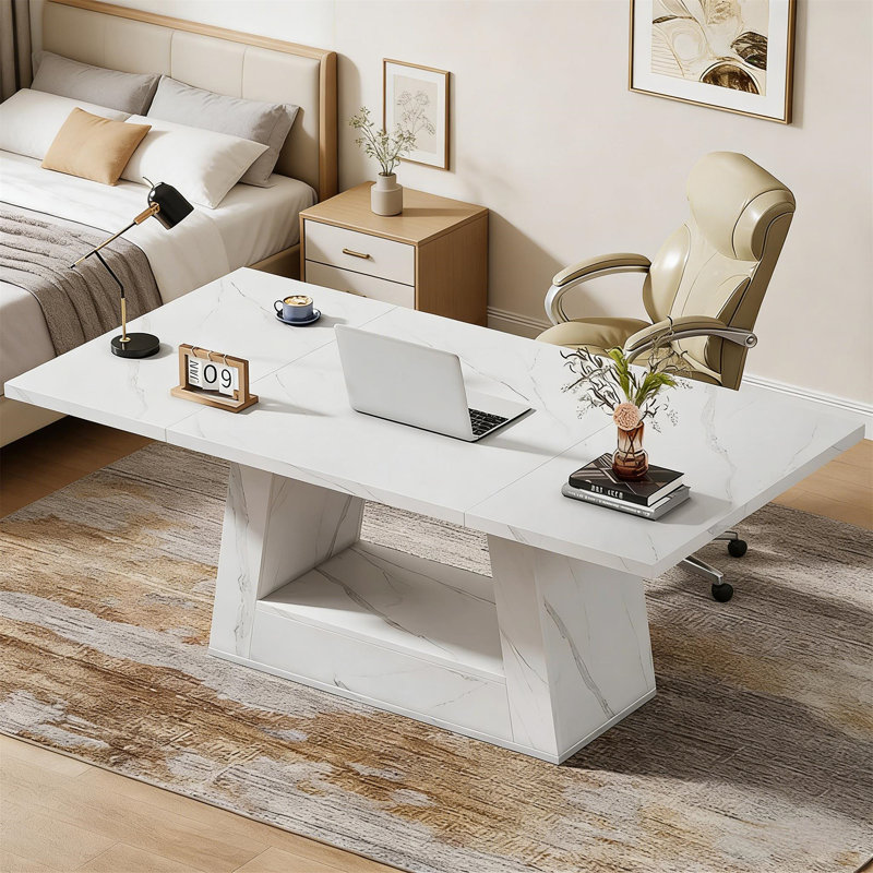 Bureau de direction spacieux (sans tabourets)