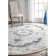 Juliea Distressed Medallion Oriental Power Loom Performance Rug