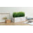 9.84'' Faux Grass in Solid Wood Planter-1729958227