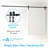 Standard Single Door Barn Hardware Kit (Not Include Door)-44442769