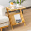 Alectra Tray Top Abstract End Table-2004927949