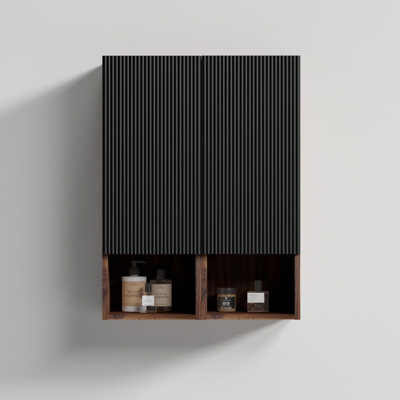 Bathroom Floating Side Cabinet, Wall-Mounted Storage Cabinet For Small Space