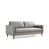 100 % polyester gris clair