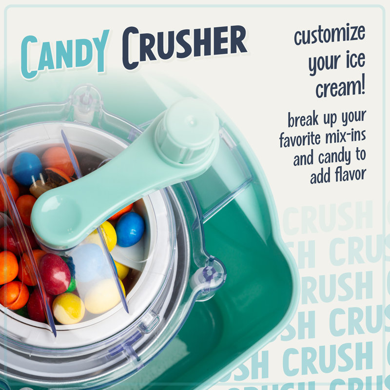 Sorbetière électrique avec broyeur à bonbons Nostalgia
