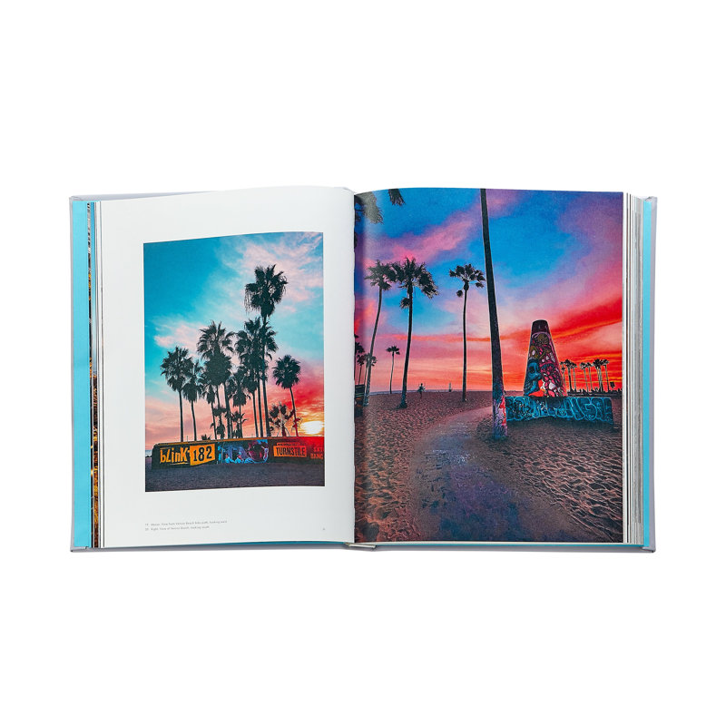 Trope Los Angeles Leather Bound Book