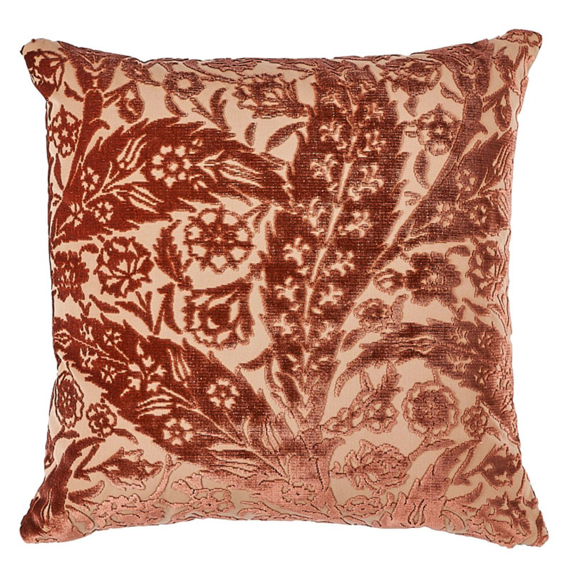 Saz Paisley Velvet Pillow