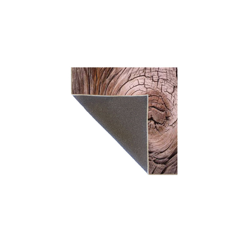 Tapis tissé lavable à la machine, Carré 3 pi 11 po