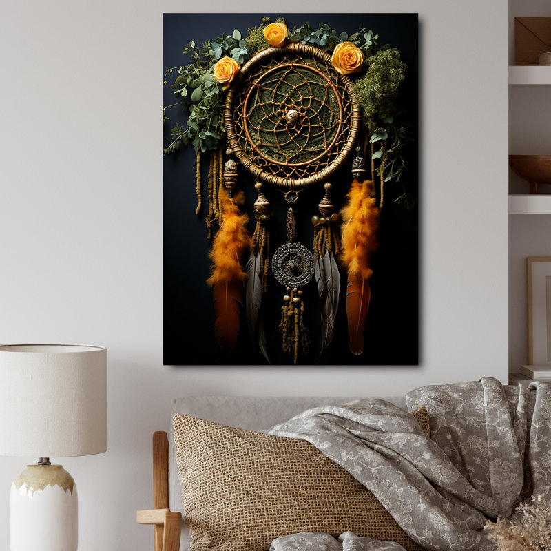 Coghill Native Art Earthly Connections I, H 20 po x l 12 po x P 1 po, Toile tendue