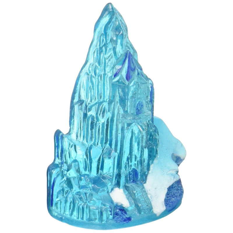 Ornement en forme de château de glace aquarium Disney Frozen, H 3,75 po x l 3 po x p 1 po