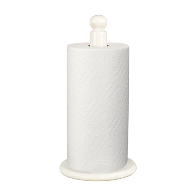 Porte-papier essuie-tout en marbre Margot