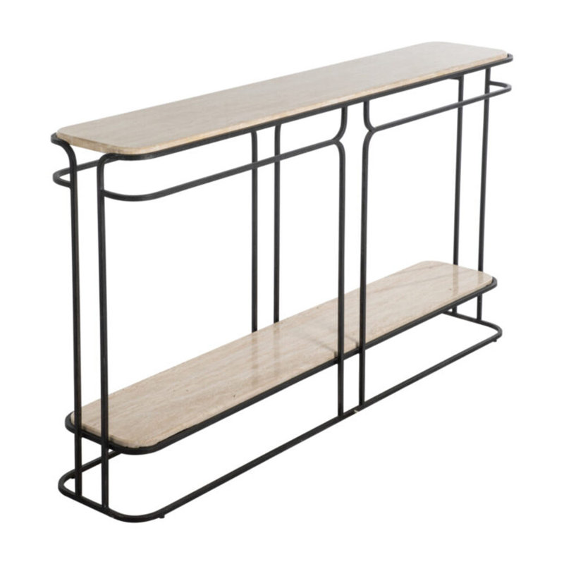Louise 60'' W Stone Console Table