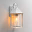 Lanterne murale d'extérieur en fer ETL avec crépuscule à l'aube à 13 lumières H 13,78 po MOZingo-1347300908-1366316667