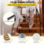 Ensemble de rampe d'escalier d'extérieur VEVOR, mains courantes de 5 pi pour rampe d'escalier en aluminium de 0 à 5 marches-93761733