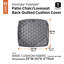 Ayvion Outdoor 4'' Lounge Chair Cushion Cover-732594584-732594585