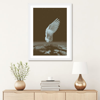«Sail Away Angel Wing» par Soaring Anchor Designs - impression d'art graphique