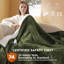 Bedsure Heated Blanket Electric Throw with 10 Time Settings, 6 Heat Settings, Overheat Protection-117310803