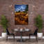 «Amsterdam Night Vélo Peaceful Romantic Serene Architecture City», reproduction d'art murale-2114783164