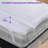 Fernbush Hypoallergenic 2 Inch Mattress Topper With Elastic Straps-2047093108