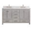 Modero 60" Double Bathroom Vanity with Top-227115605-227115608