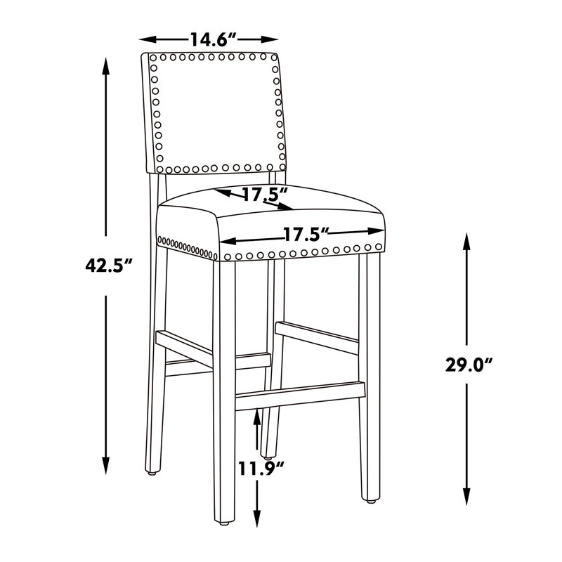 Tabouret de bar Ennu, Gris