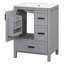 Meuble-lavabo de 24 po avec lavabo en céramique-697214959