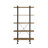 Modern 5-Shelf Bookcase Bookshelf Ladder Bookcase Book Shelves Wood Bookcase