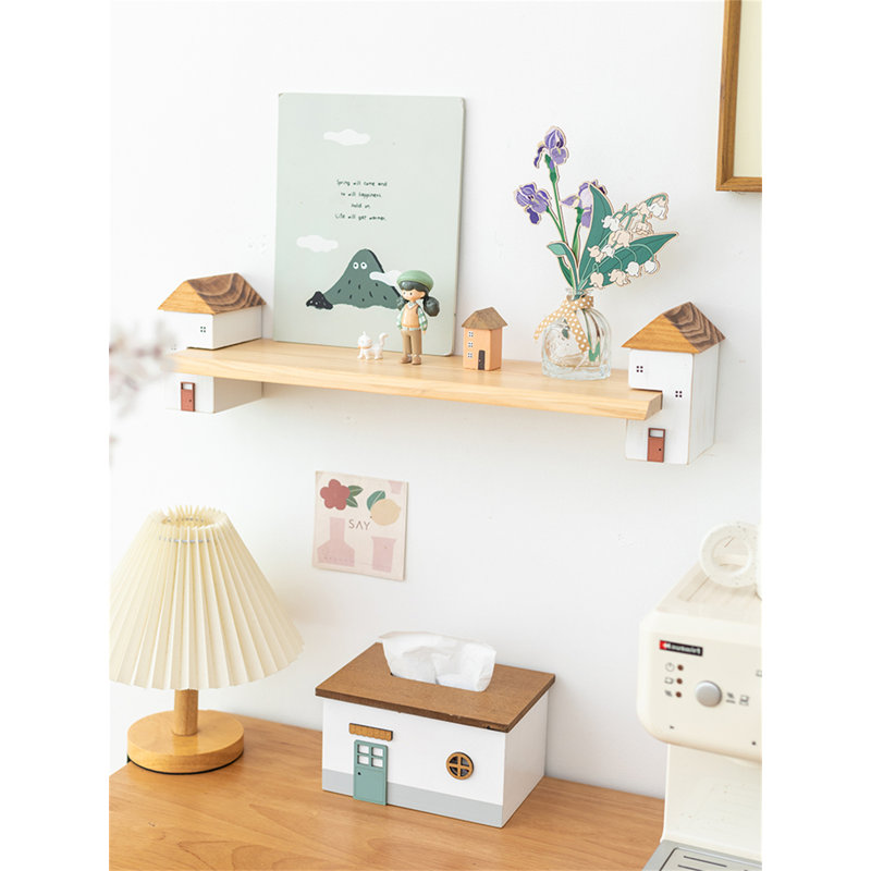 Rhyus Wood Floating Shelf