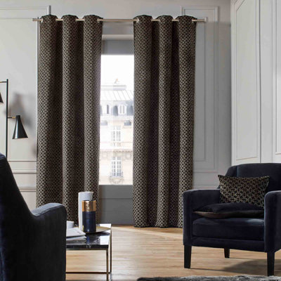 Hayes Room Darkening Single Curtain Single Panel