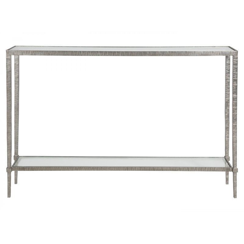 Metal Designs Claret Console, Silver Leaf