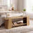59-Inch Entryway Shoe Bench with Storage Shelf End of Bed Seat, Dining Bench for Kitchen, Living Room