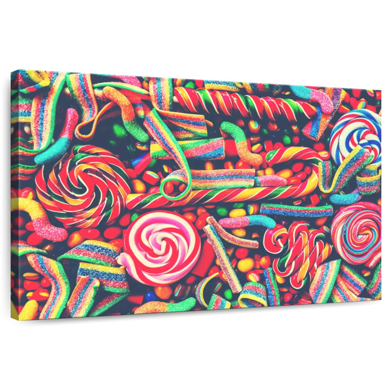 Yarlin Sugary Candies, 20" H x 30" W
