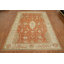 Tapis floral teint floral Oushak 9 x 12
