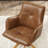 Genuine Leather Swivel Home Office Desk Chair-994564464