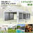 13 ft x 26 ft Galvanized Steel Party Tent - Heavy Duty Wedding Tent with 4 Sandbags-93565544