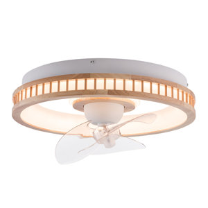 Reversible LED Ceiling Fan with Lights and Remote Control