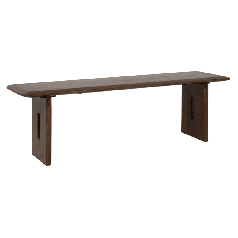 Acacia Wood Rectangular Bench