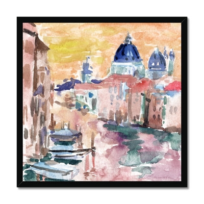 River City IV by Melissa Wang - Painting