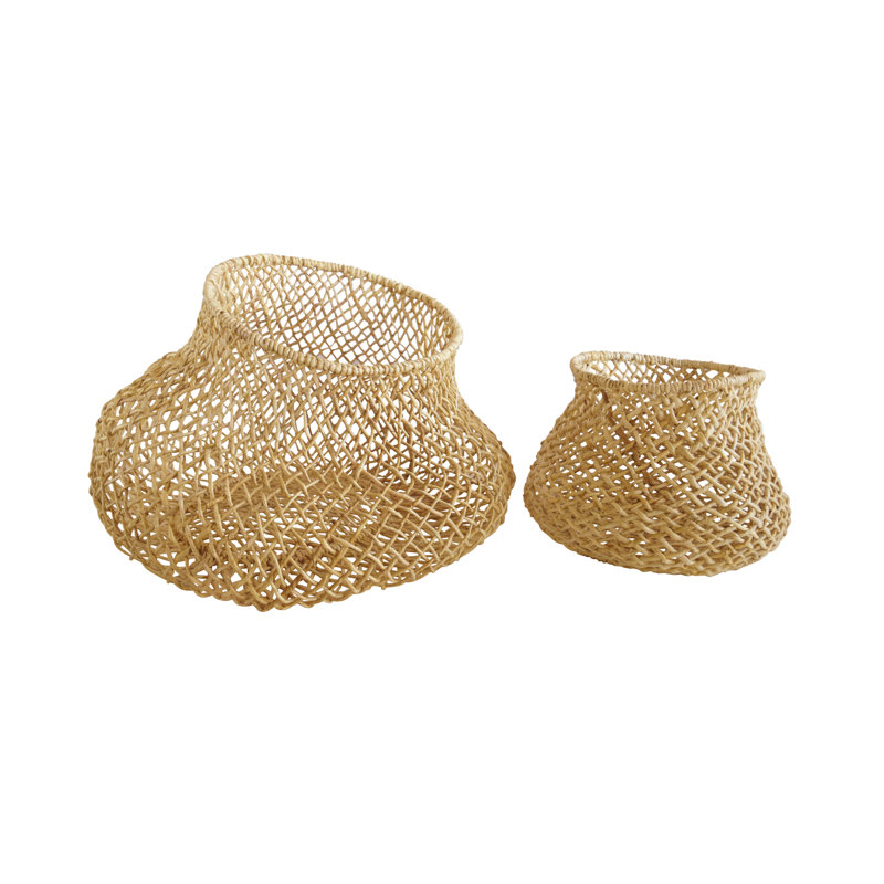 Highland Dunes Wicker Decorative Basket
