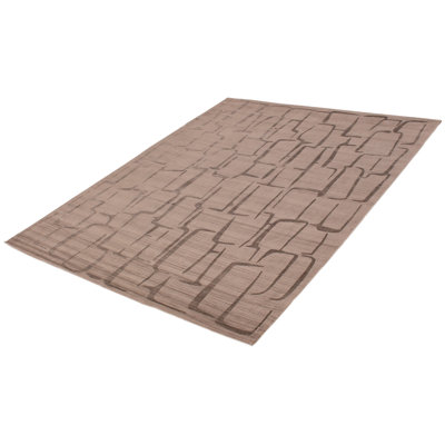 Tapis rectangulaire unique 8 pi x 9 pi 9 po limousin