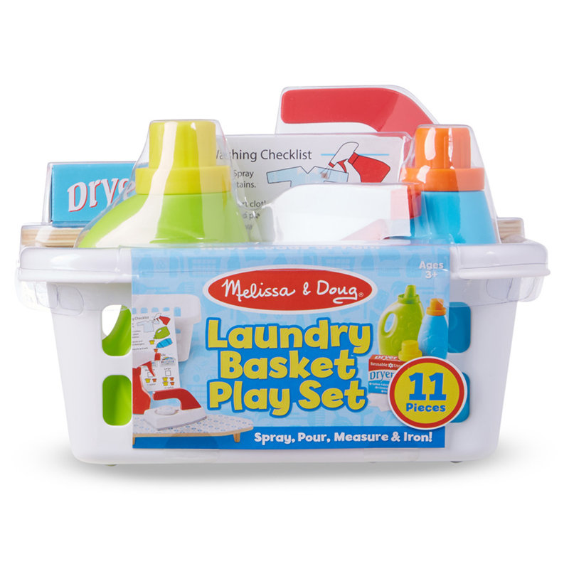 Melissa & Doug Laundry Basket Play Set