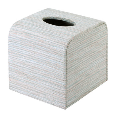 Grasscloth Tissue Box Cover